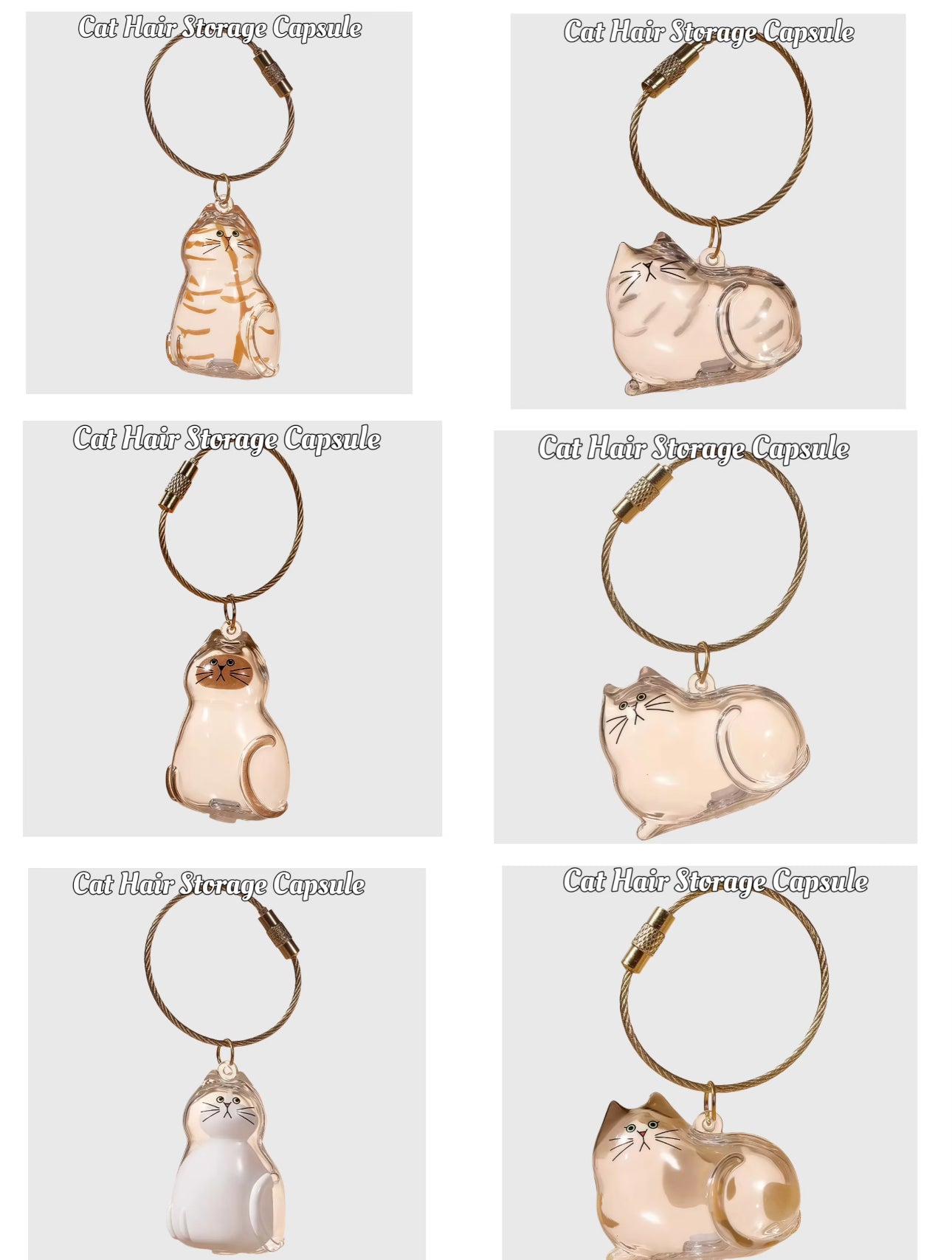 Cat Hair Collector Pendant