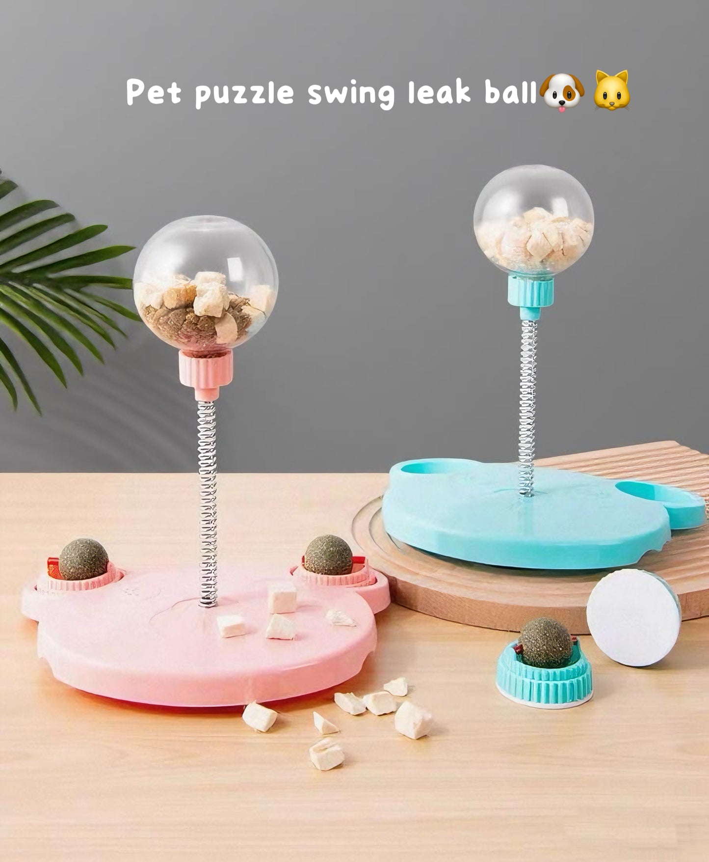 Pet Puzzle Rocking Food Leaker