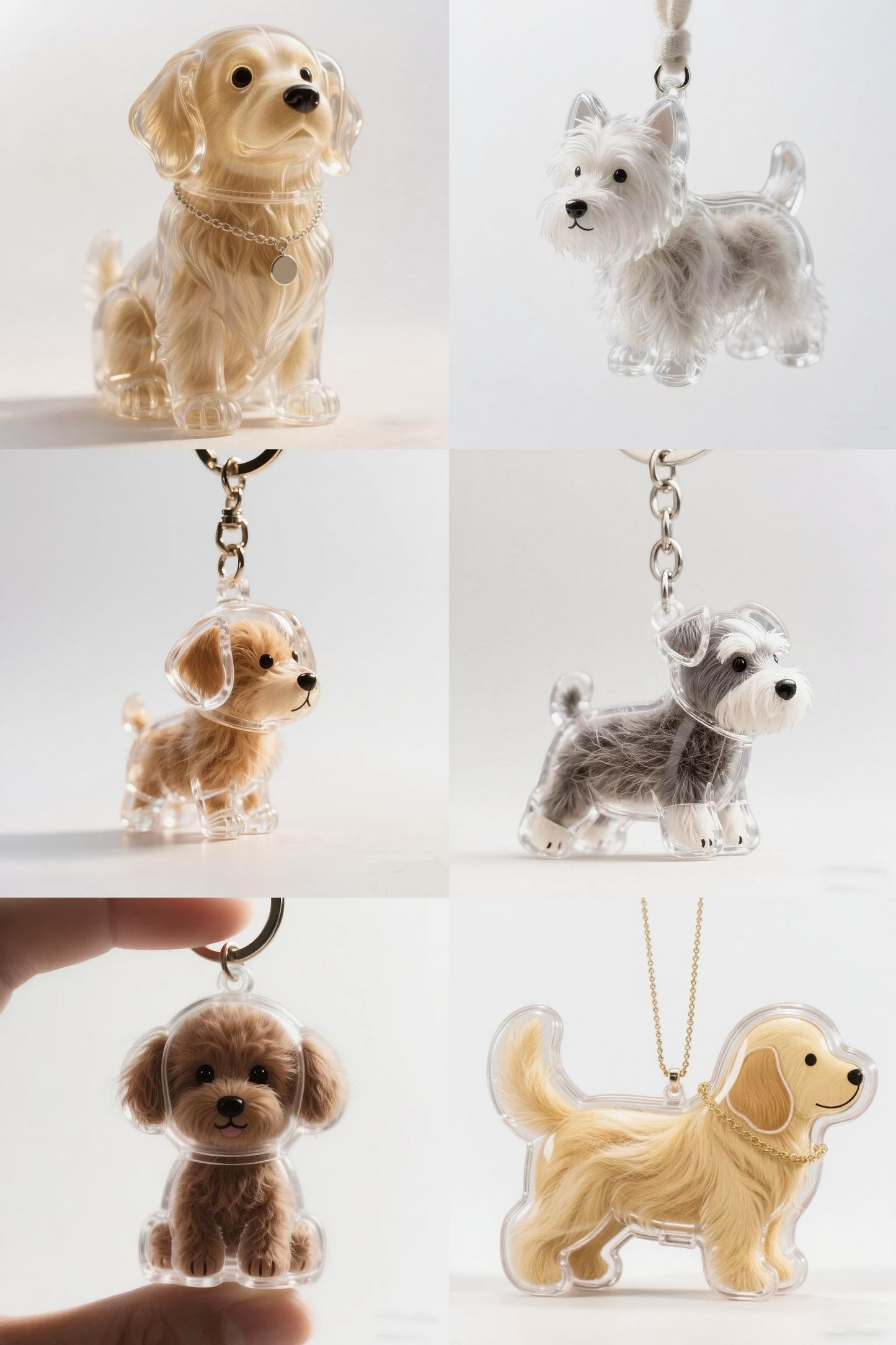 Puppy Hair Collection Pendant